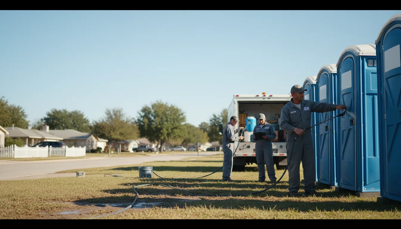 Long-Term Portable Toilet Rental in Purvis, MS near me